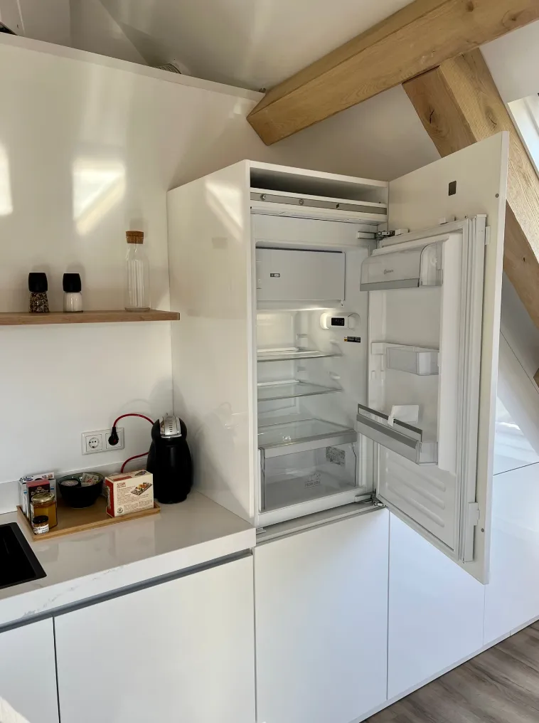 Koel-/vriescombinatie in de keuken